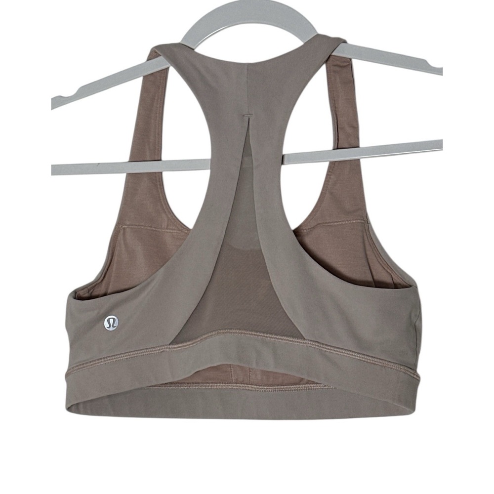 Lululemon Sport Bra Women's Size 6 Pink Racerback‎ Atheisure Workout Gym